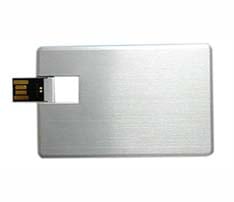Metal Credit Card USB Flash Drive