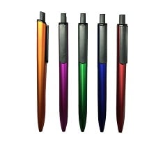 Metallic Surface Plastic Pen