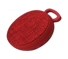 Round Fabric Wireless Bluetooth Speaker with Carabiner