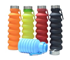 Collapsible Silicone Bottle, 18.6 oz.