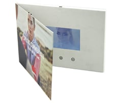 4.3 inch LCD A5 Size Bi-fold Video Brochure