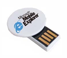 Round Paperclip USB Webkey