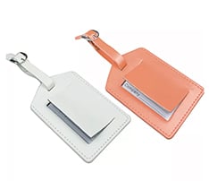 PU Leather Luggage Tag
