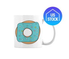 Full Color Glossy Photo Stoneware Mug, 11 oz.
