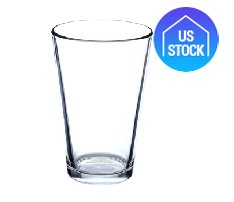 Clear Pint Glass, 16 oz.