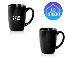 Glossy Mocha Ceramic Mug, 16 oz.
