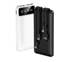 Built-in Cable Power Bank - 10000 mAh