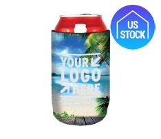 Full Color Premium Collapsible Foam Can Cooler