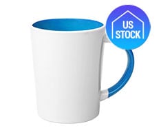 Albany Two Tone Latte Ceramic Mug, 13 oz.