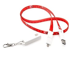6-in-1 Tape Measure Lanyard Charging Cable