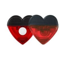Heart Shaped Fridge Magnetic Memo Holder Clip