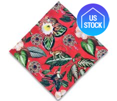 Polyester Hemmed Reusable Face Bandana