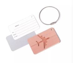Aluminum Luggage Tag