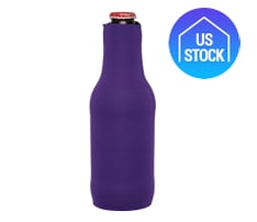Zippered Neoprene Bottle Cooler