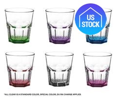 Hexagon Whiskey Glass, 12.5 oz.