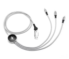 6-in-1 LED Light Up Logo USB Charging Cable