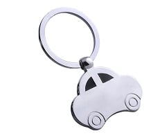 Beetle Vintage Car Metal Keychain