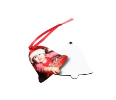 Bell MDF Christmas Ornament