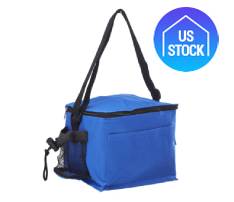 Top Zipper Insulated Lunch Bag with Mesh Pocket