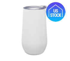 Double Wall Stemless Matte Wine Glass, 9 oz.