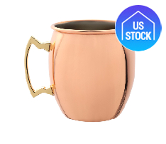 Copper Blend Stainless Moscow Mugs, 16 oz.