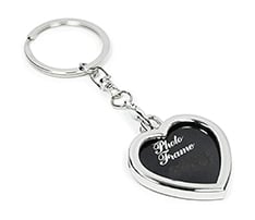 Heart Shape Alloy Keychain