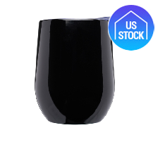 Double Wall Wine Stainless Steel Tumbler, 11 oz.