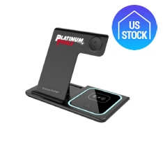 3 in 1 Foldable Wireless Charger, 15W