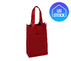 Non-Woven Two Bottle Wine Bag