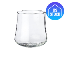 Elegant Rose Bud Stemless Glass, 11 oz.