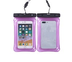 IPX8 Waterproof Floating Phone Pouch with Lanyard