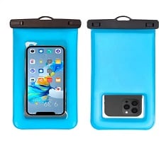 IPX8 Waterproof Floating Large Phone Pouch with Lanyard