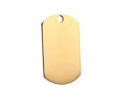 Brass Pet Tag