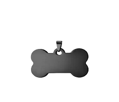 Bone Style Stainless Steel Pet Tag