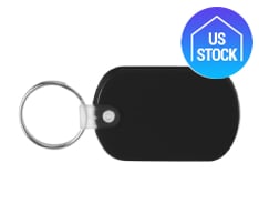 Flexible Soft Tag Plastic Keychain