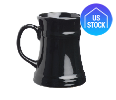 Ceramic Coated Craft Beer Tankard Mugs, 17 oz.