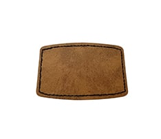 Rectangle Shape Leatherette Patch