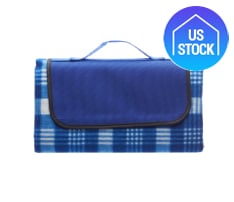 Fleece Roll-Up Travel Blanket