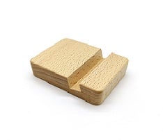 Eco-Friendly Bamboo Phone Stand