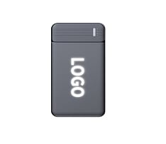 Power Bank with LED Light-Up Logo - 10000 mAh