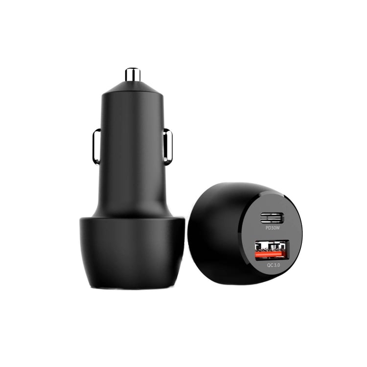 Dual Port Fast Car Charger
