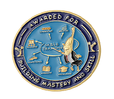 1.38" Soft Enamel Challenge Coin