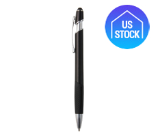 Plunger Action Stylus Ballpoint Pen