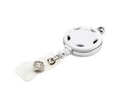 Round Retractable Metal Badge Reel