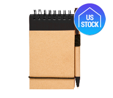 Spiral Eco Notepad with Pen