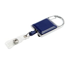 Square Retractable Carabiner Badge Reel