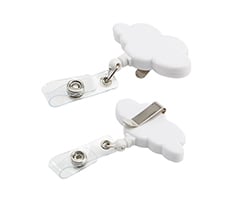 Cloud Shape Retractable Badge Reel