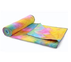 Full Color Waffle Yoga Mat Towel