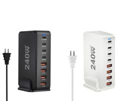 8-Port USB Speed Charge Station - 240 W