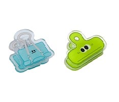 Cartoon Face Acrylic Paper Clip